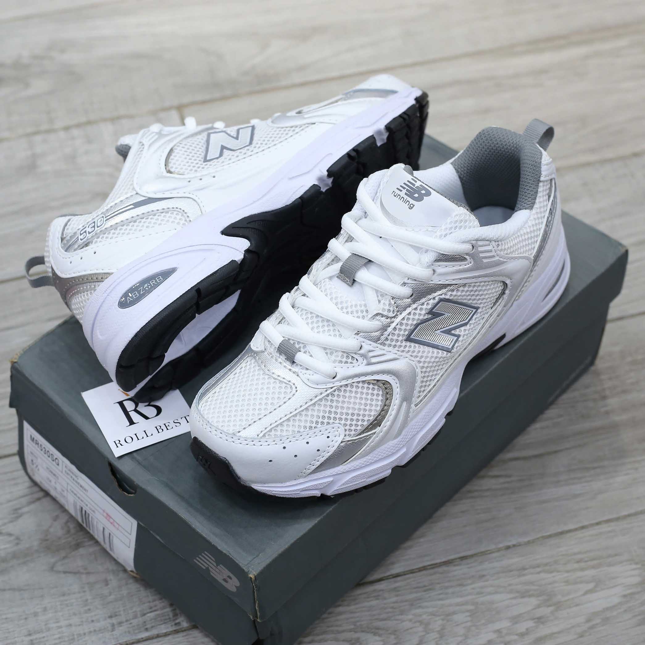 Giày New Balance W 530 'White & Grey' Best Quality
