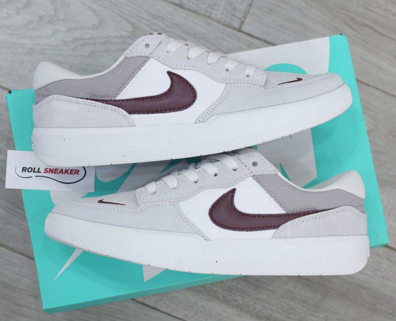 Giày Nike SB Force 58 ‘Light Smoke Burgundy’ Like Auth