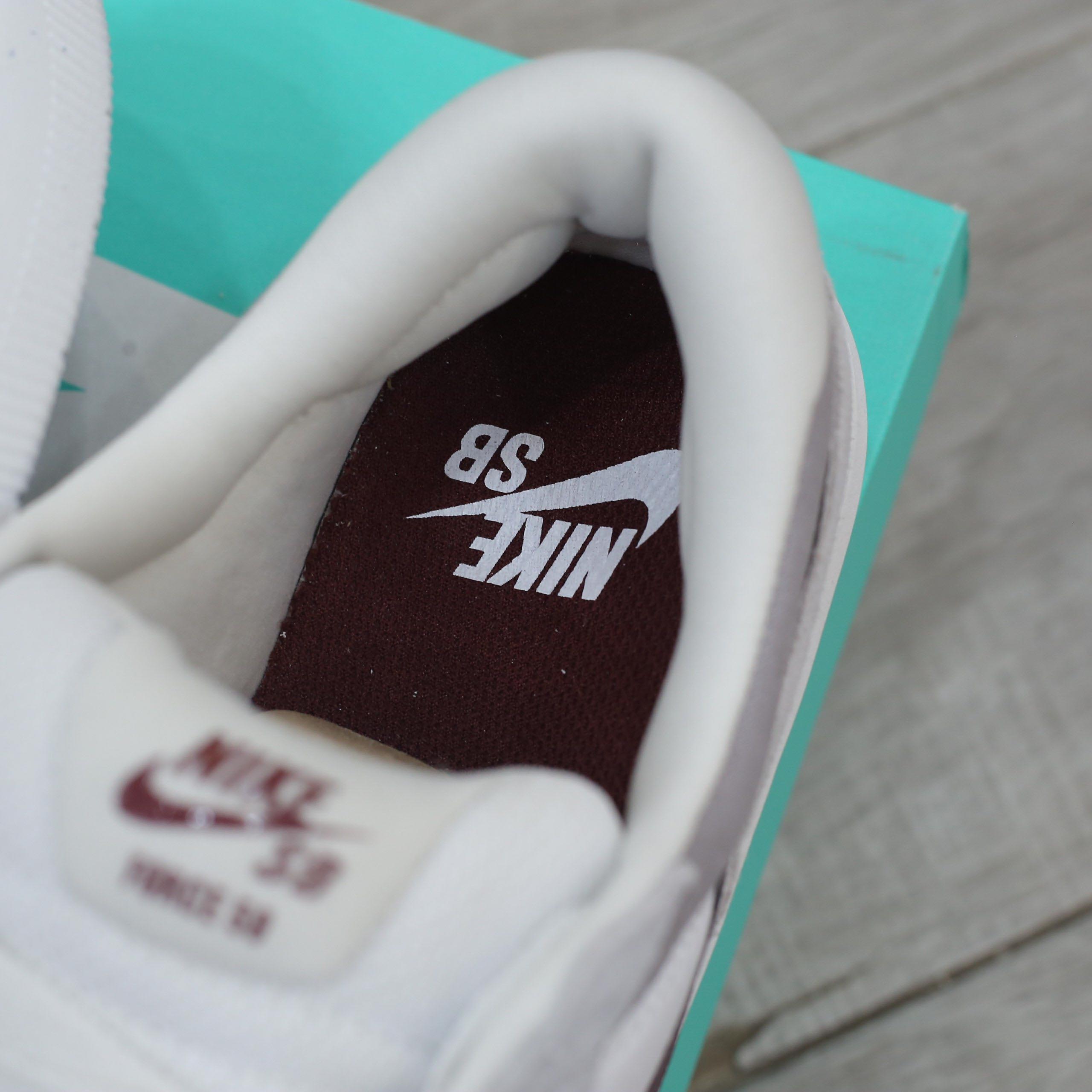 Giày Nike SB Force 58 ‘Light Smoke Burgundy’ Like Auth