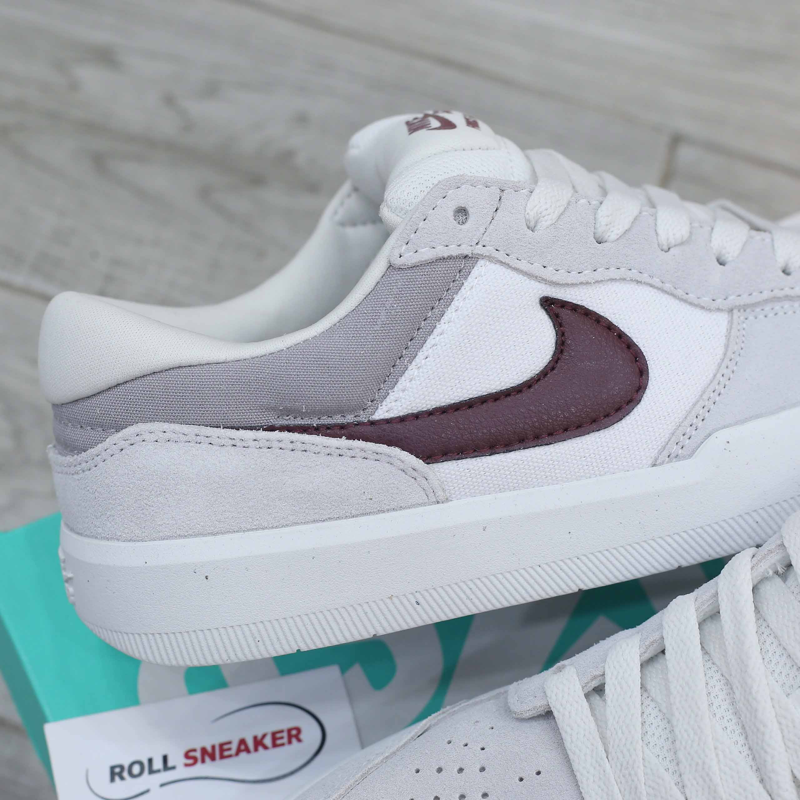 Giày Nike SB Force 58 ‘Light Smoke Burgundy’ Like Auth