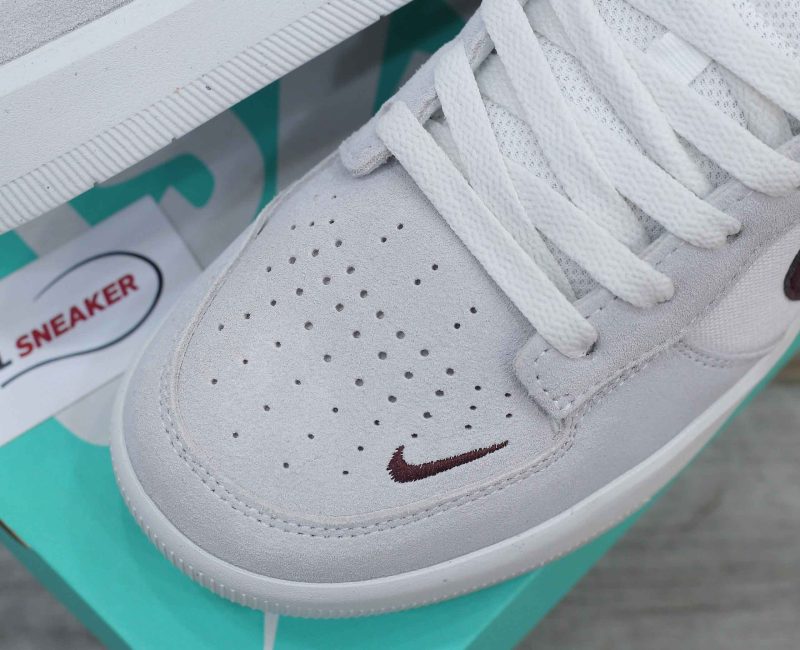 Giày Nike SB Force 58 ‘Light Smoke Burgundy’ Like Auth