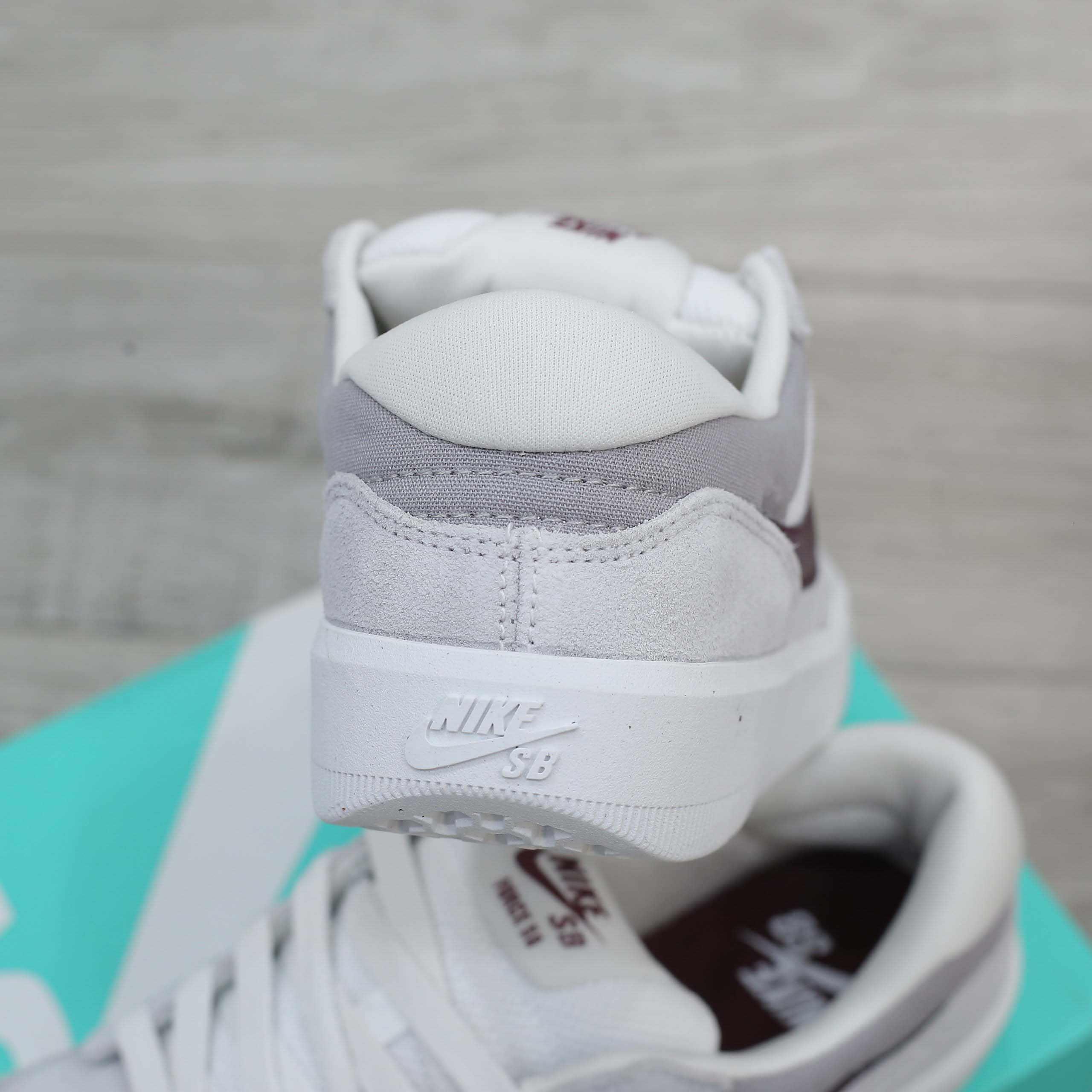 Giày Nike SB Force 58 ‘Light Smoke Burgundy’ Like Auth