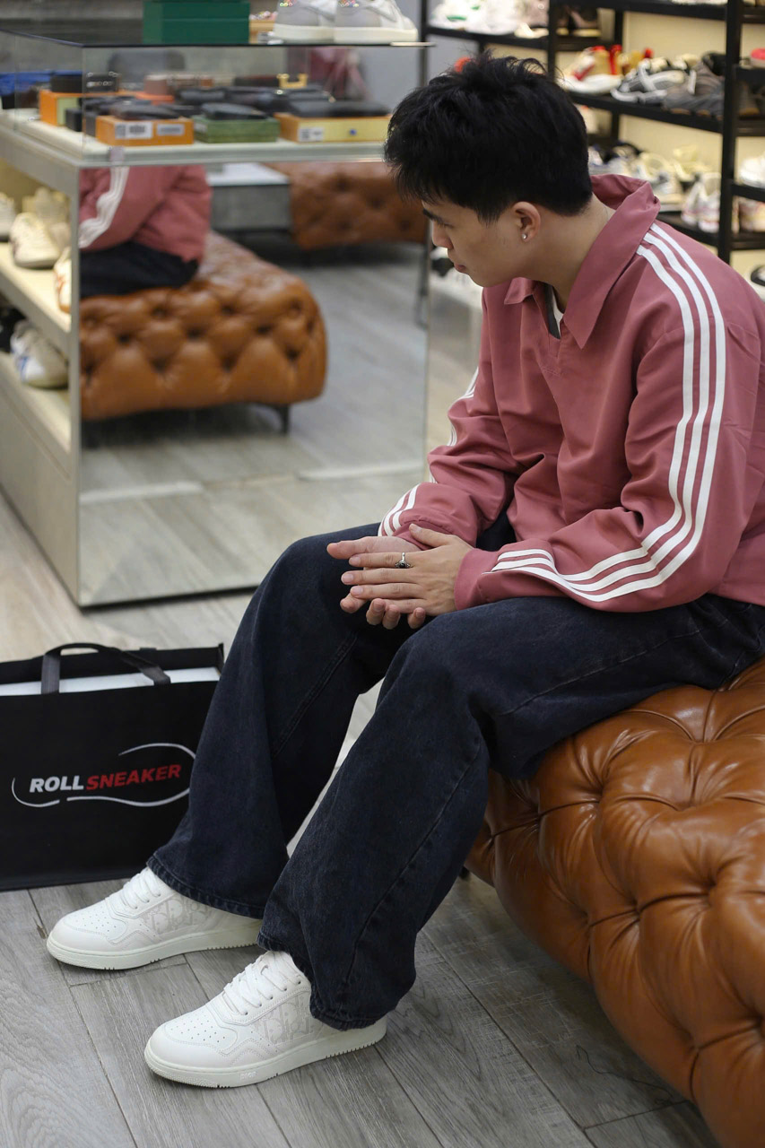 Onfeet Giày Dior B27 Low Full White Dior Oblique Galaxy Best Quality