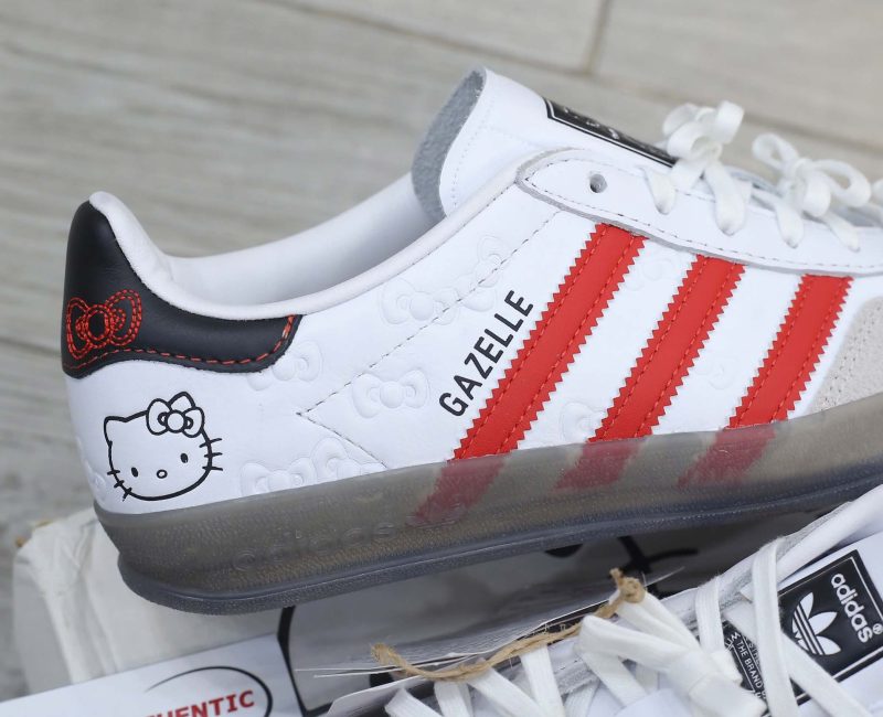 Giày Gazelle Indoor x Hello Kitty Anniversary Real