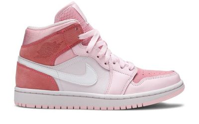 Giày Nike Air Jordan 1 Mid Digital Pink Real