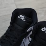 Giày Nike Air Jordan 1 Retro High OG Black White Real