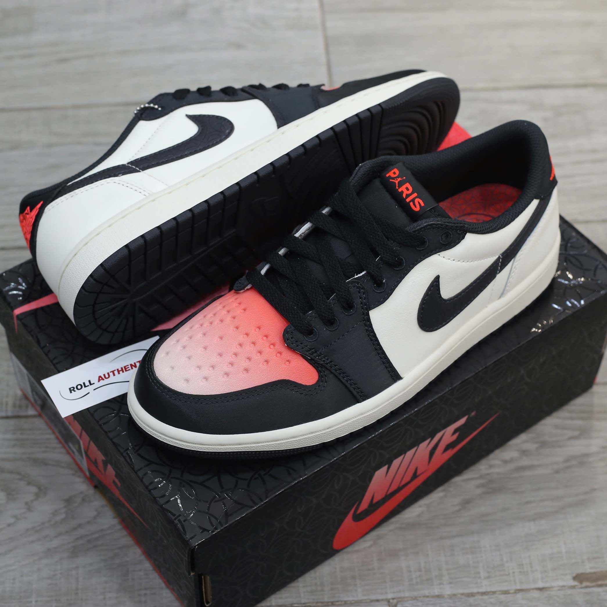 Giày Nike Air Jordan 1 Retro Low OG PSG Real