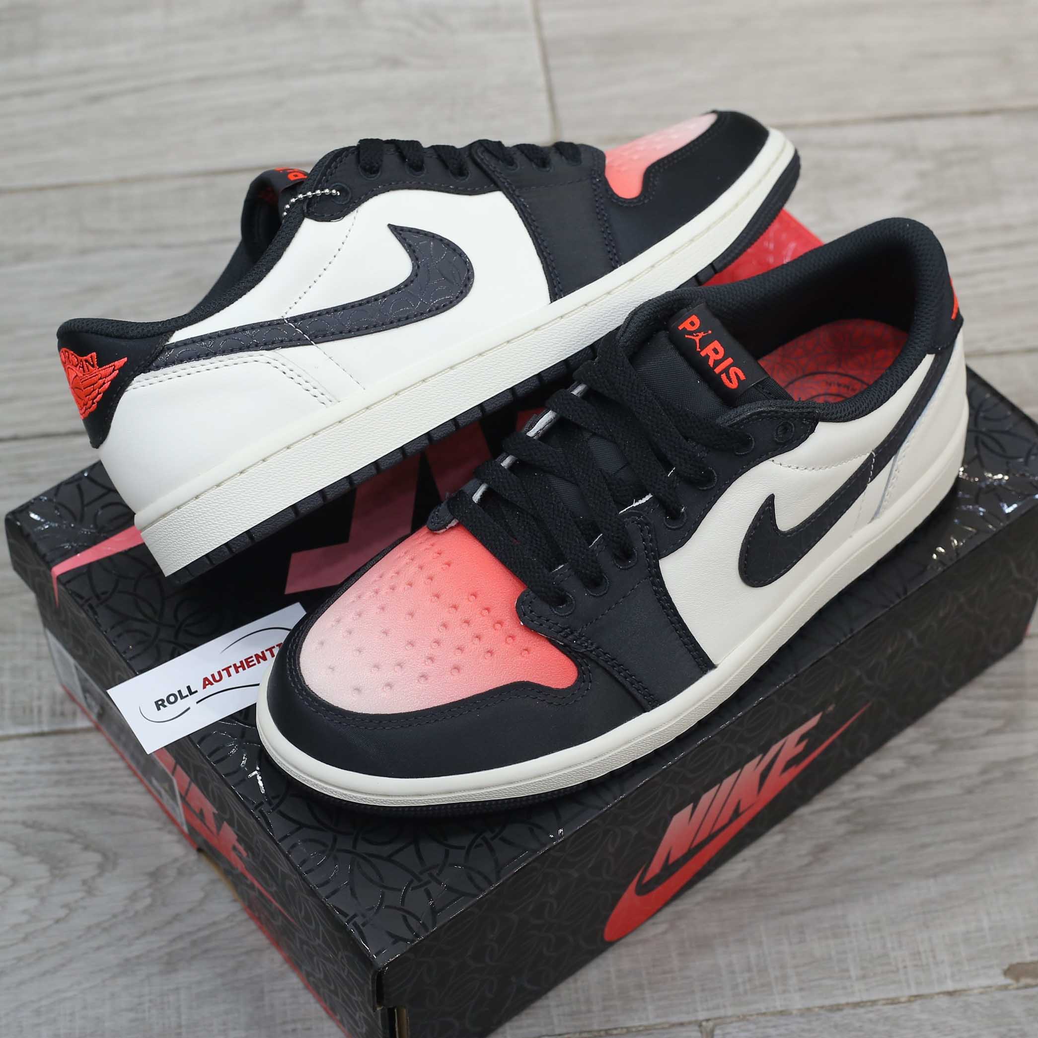 Giày Nike Air Jordan 1 Retro Low OG PSG Real
