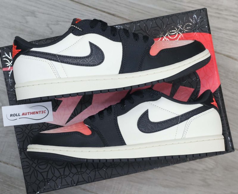 Giày Nike Air Jordan 1 Retro Low OG PSG Real