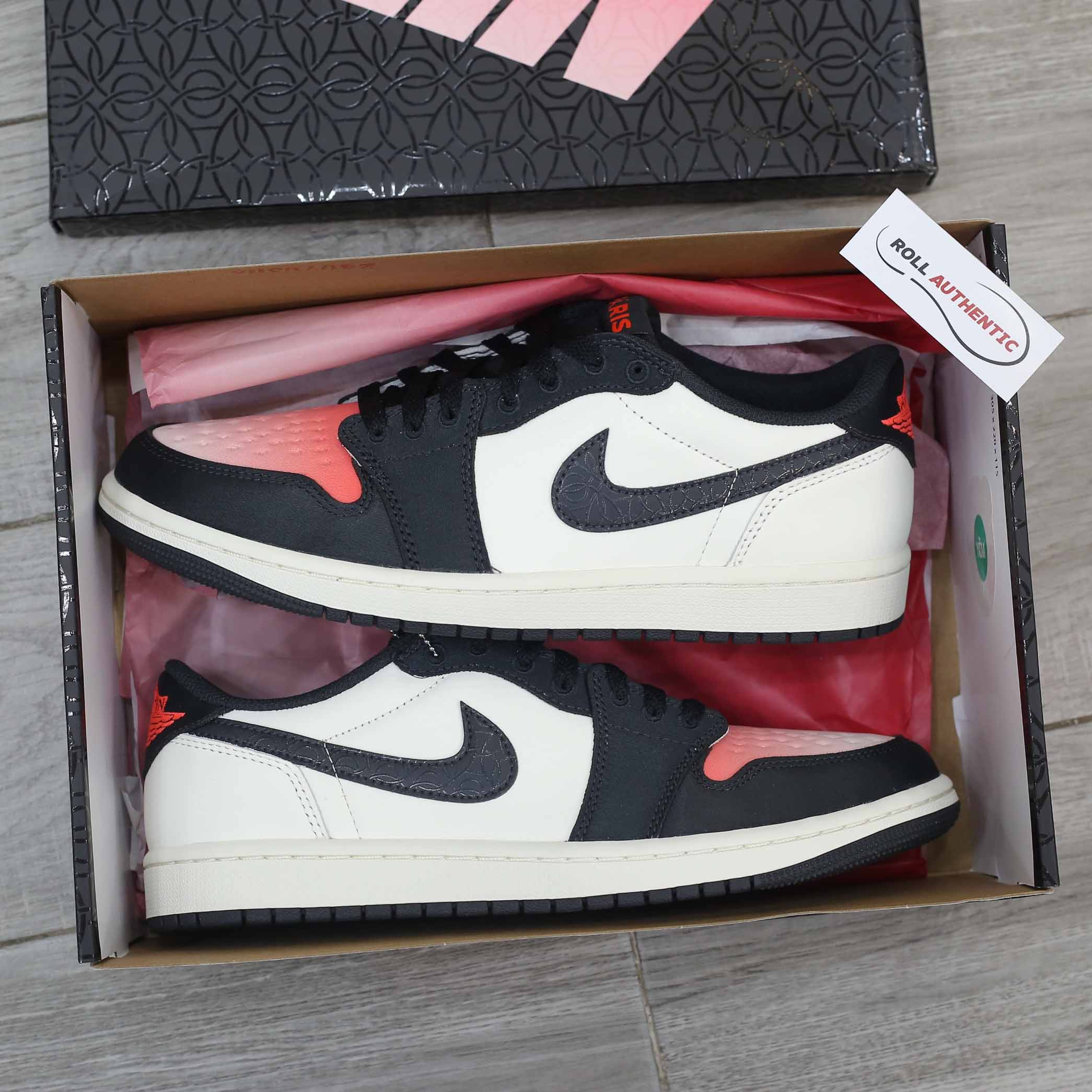 Giày Nike Air Jordan 1 Retro Low OG PSG Real
