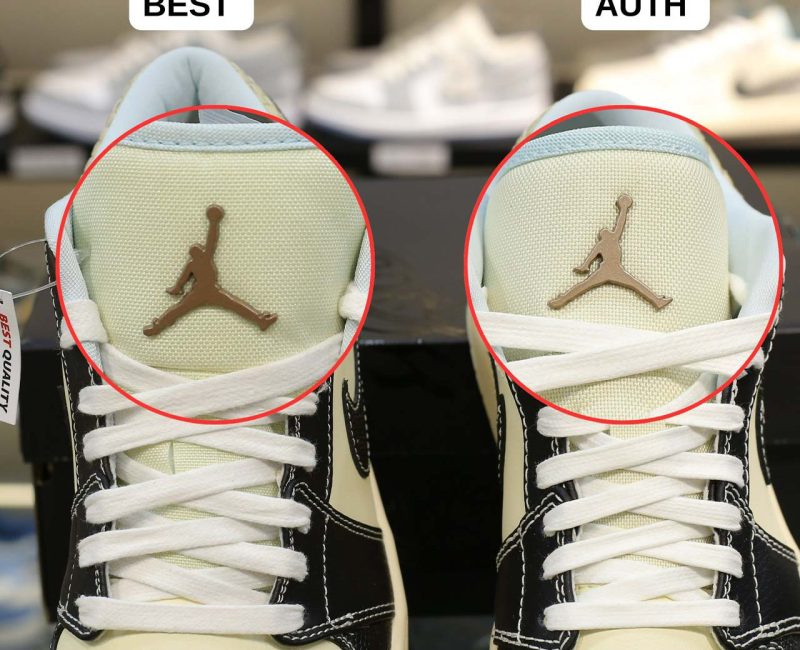 Giày Nike Air Jordan 1 Low SE Coconut Milk Black Muslin Best Quality