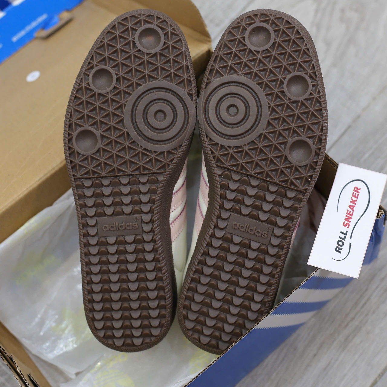 Giày Adidas Samba OG ‘Cloud White Wonder Quartz’