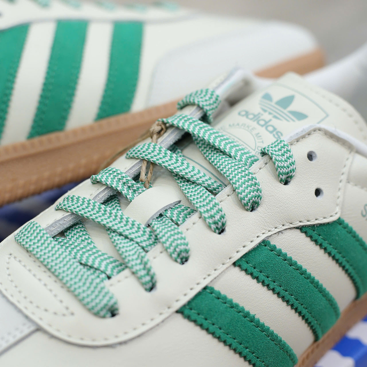 Giày Adidas Samba OG Off White Court Green Best Quality