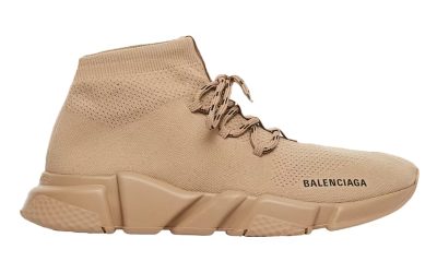 Giày Balenciaga Speed Lace Up Triple Beige Like Auth