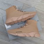 Giày Balenciaga Speed Lace Up Triple Beige Like Auth