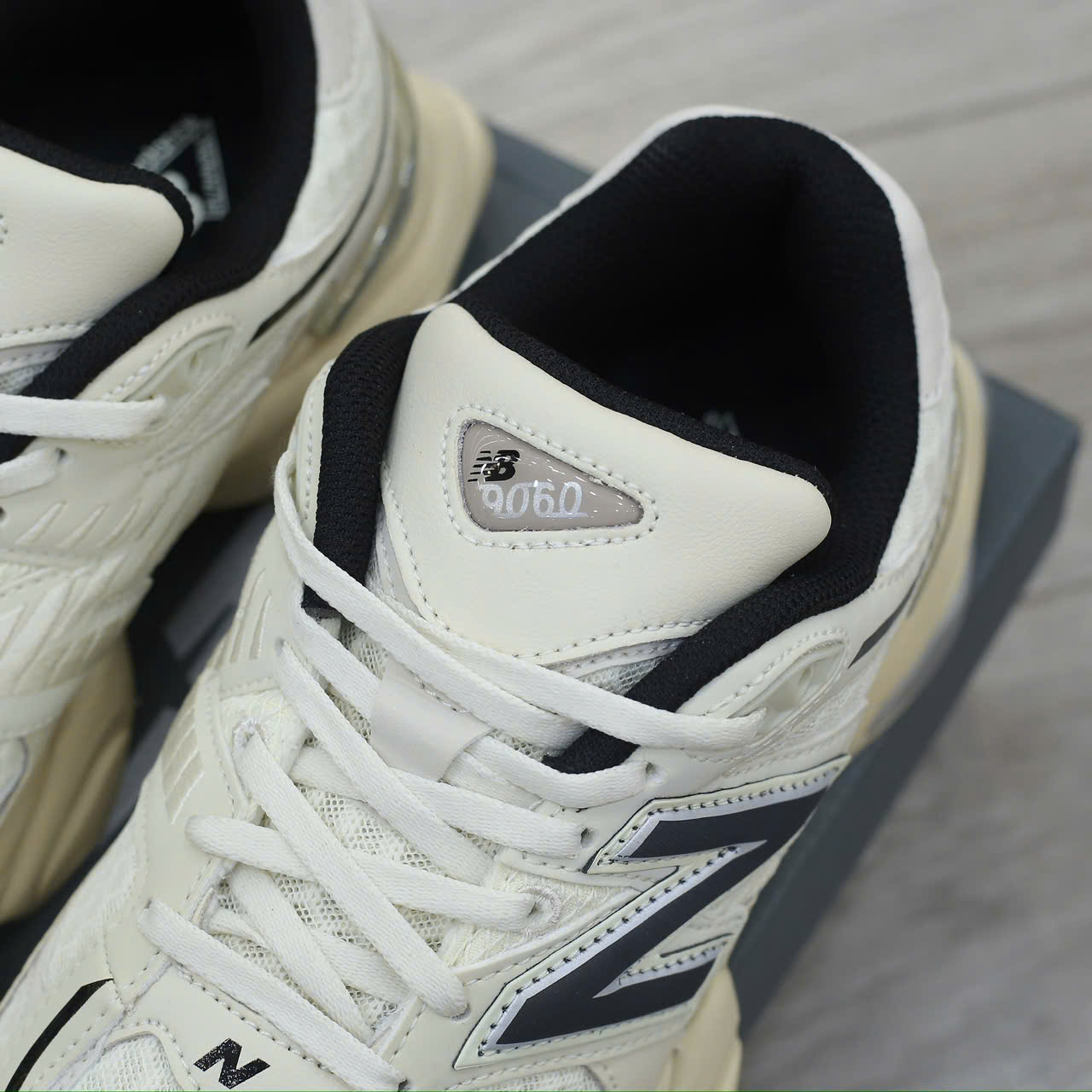Giày New Balance 9060 Turtledove Black Silver Metallic Best Quality