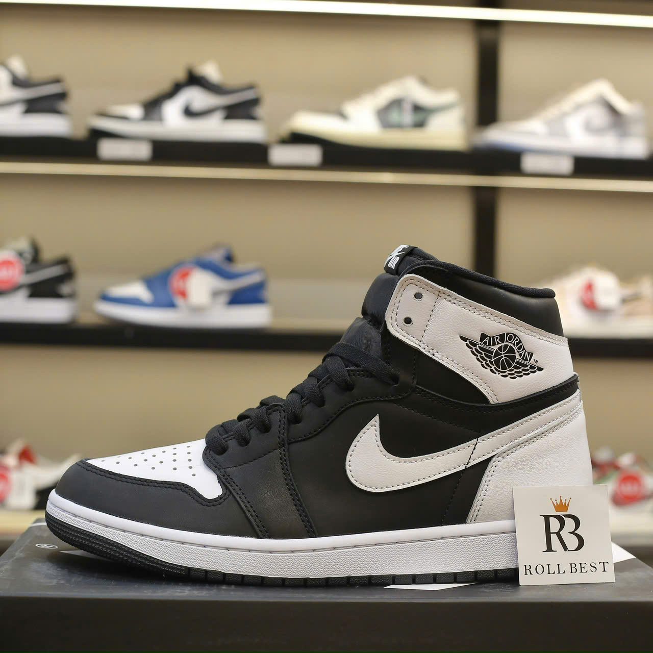 Giày Nike Air Jordan 1 High 85 ‘Black White’ Best Quality