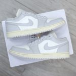Giày Nike Air Jordan 1 Low ‘Light Grey Sail’ Best Quality