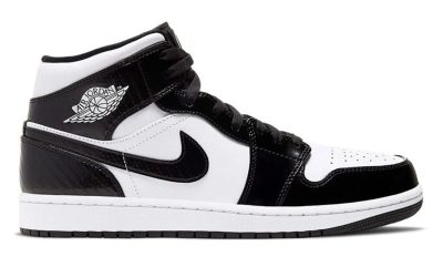 Giày Nike Air Jordan 1 Mid ‘Carbon Fiber’ Best Quality