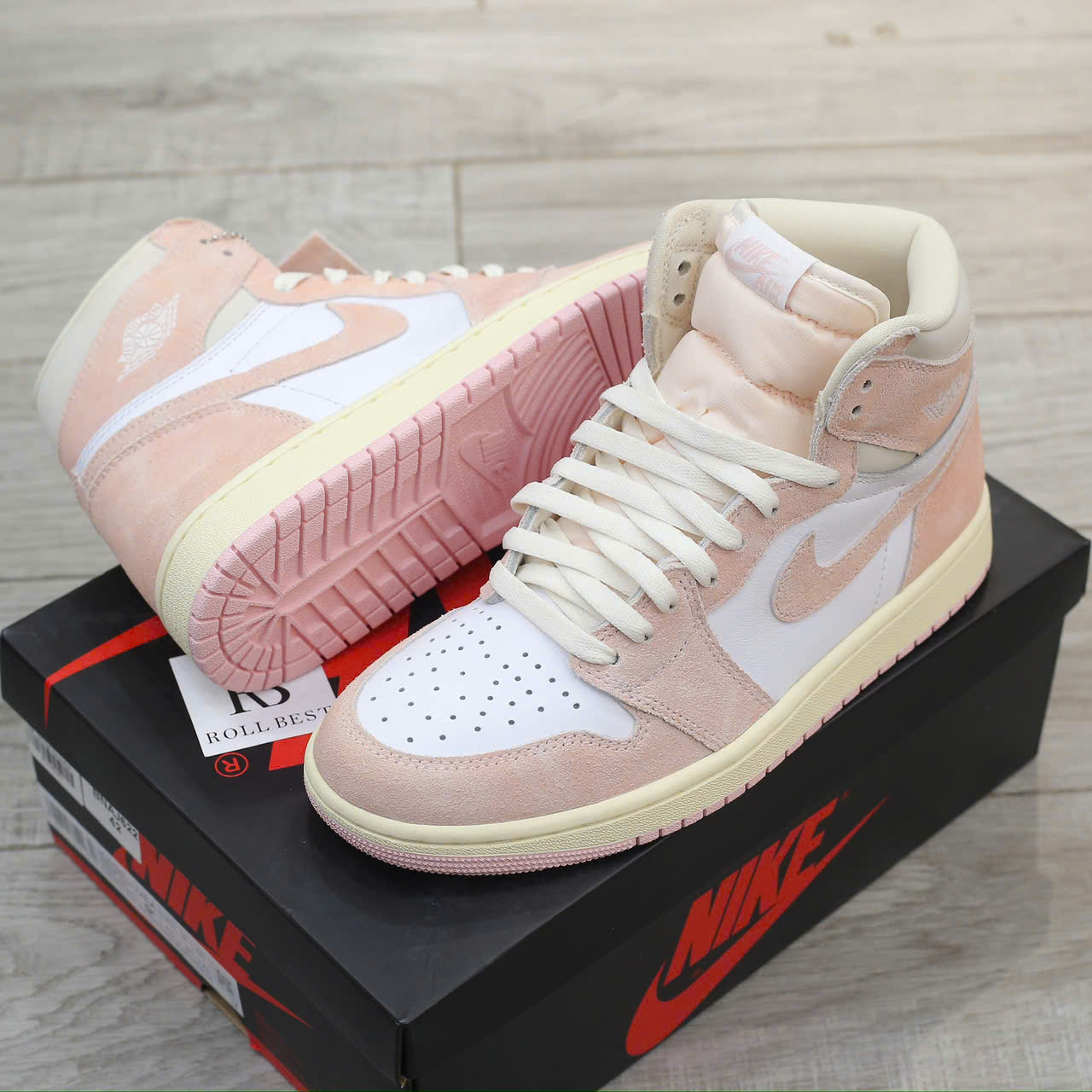 Giày Nike Air Jordan 1 Retro High OG ‘Washed Pink’ Best Quality