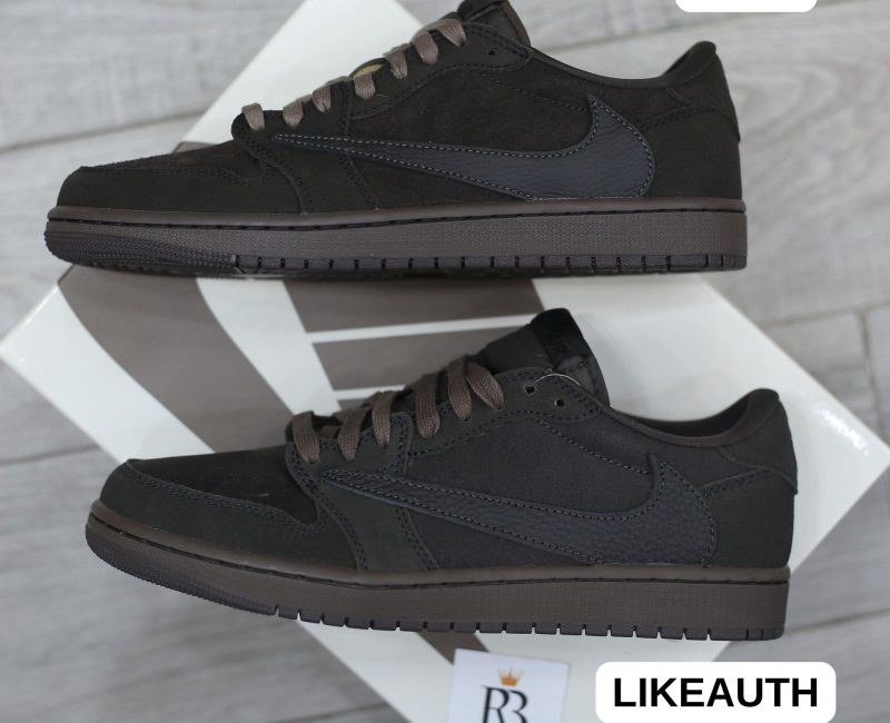 Giày Nike Air Jordan 1 Retro Low OG SP Travis Scott Velvet Brown Best Quality