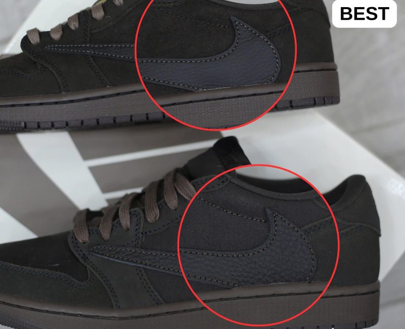 Giày Nike Air Jordan 1 Retro Low OG SP Travis Scott Velvet Brown Best Quality