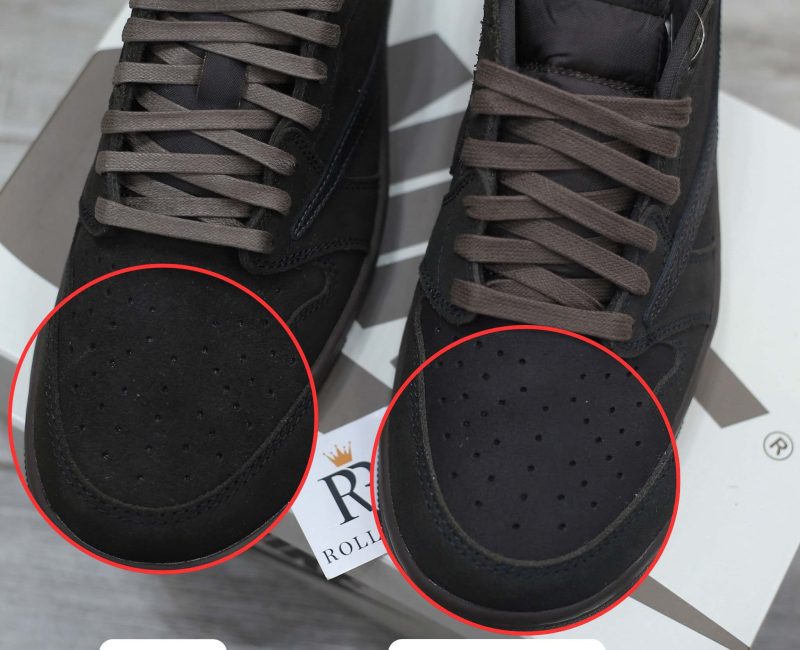 Giày Nike Air Jordan 1 Retro Low OG SP Travis Scott Velvet Brown Best Quality