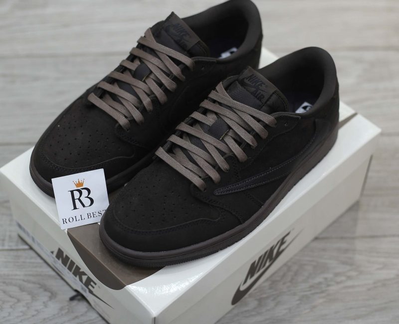 Giày Nike Air Jordan 1 Retro Low OG SP Travis Scott Velvet Brown Best Quality