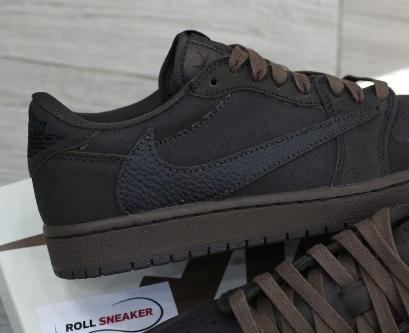 Giày Nike Air Jordan 1 Retro Low OG SP Travis Scott Velvet Brown Like Auth