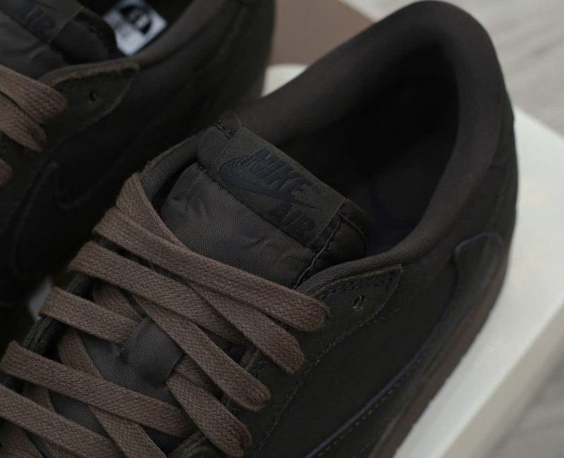 Giày Nike Air Jordan 1 Retro Low OG SP Travis Scott Velvet Brown Like Auth