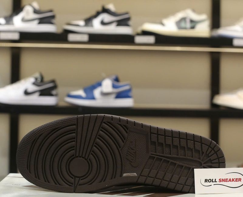 Giày Nike Air Jordan 1 Retro Low OG SP Travis Scott Velvet Brown Like Auth