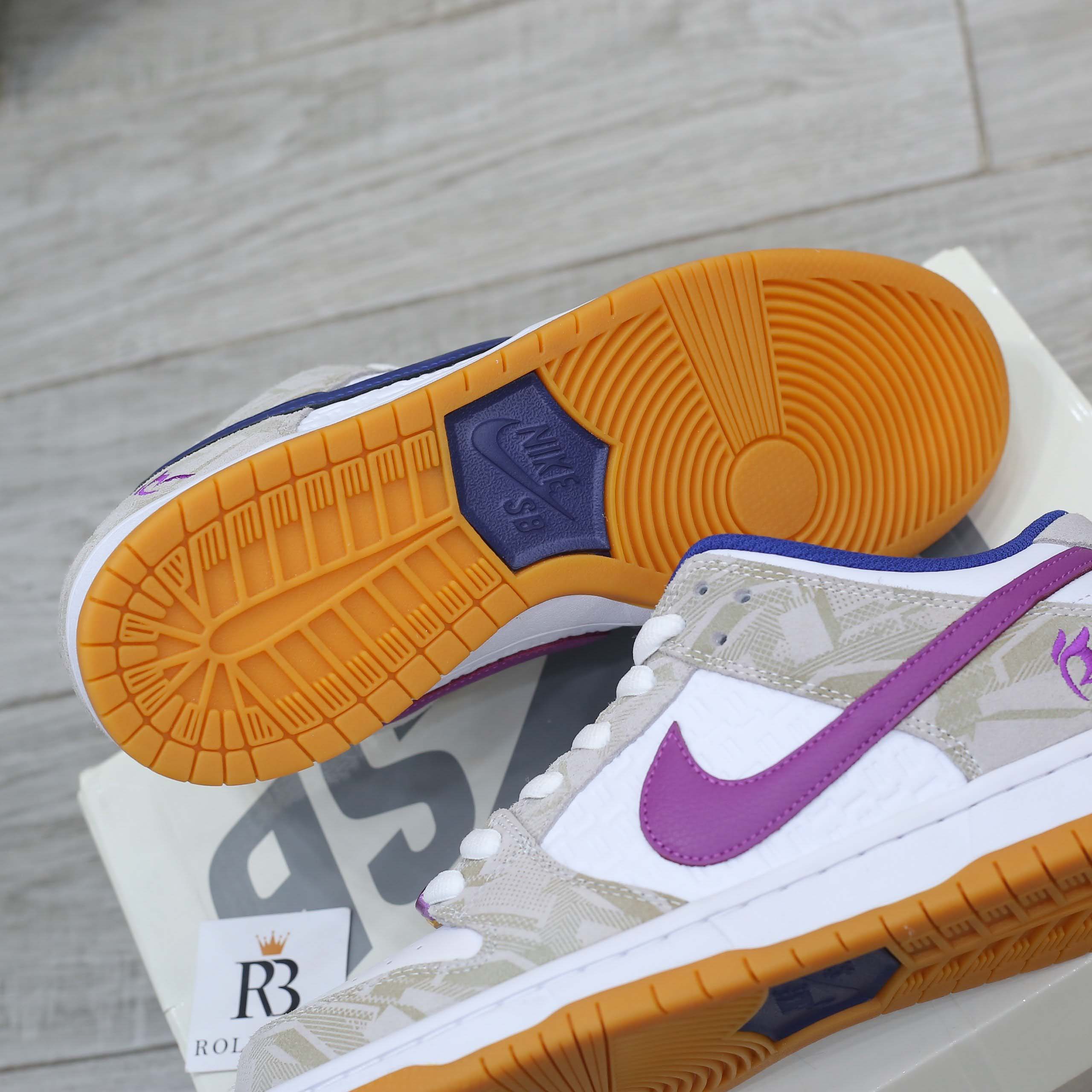 Giày Nike Dunk Low SB x Rayssa Leal Vivid Purple Best Quality