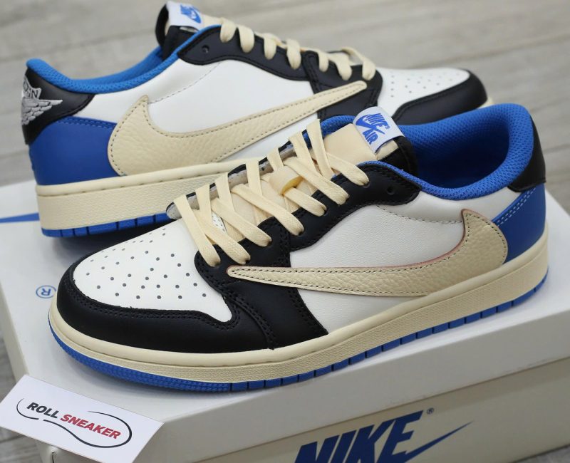 Nike Air Jordan 1 Low Travis Scott x Fragment Like Auth