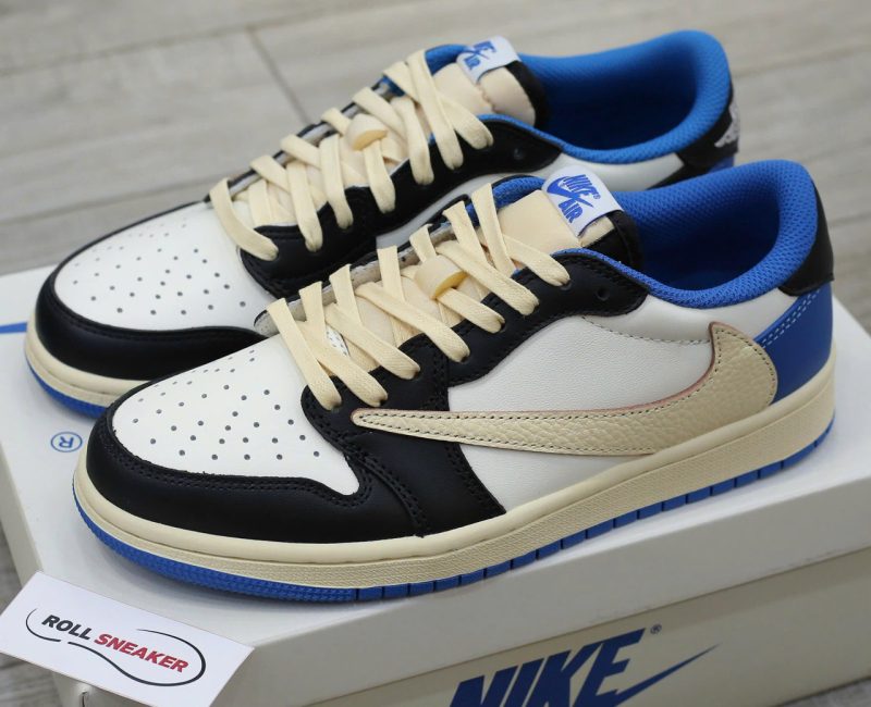Nike Air Jordan 1 Low Travis Scott x Fragment Like Auth