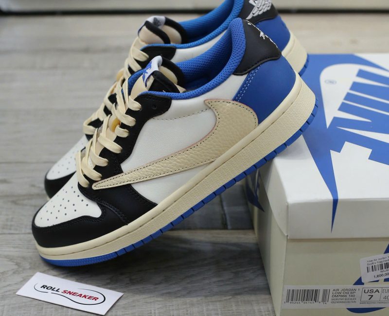Nike Air Jordan 1 Low Travis Scott x Fragment Like Auth