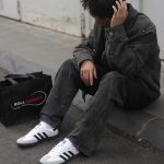 Onfeet Giày Adidas Samba OG Cloud White Core Black Best Quality