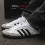 Onfeet Giày Adidas Samba OG Cloud White Core Black Best Quality