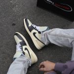 Onfeet Giày Nike Air Jordan 1 Low SE Coconut Milk Black Muslin Best Quality