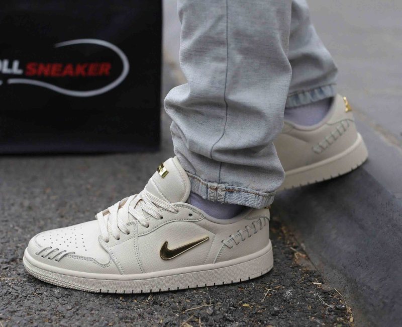 Onfeet Giày Nike Air Jordan 1 Wmns Low Method ‘Brown’ Best Quality