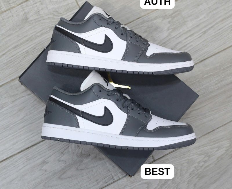 So sánh Giày Nike Air Jordan 1 Low Iron Grey