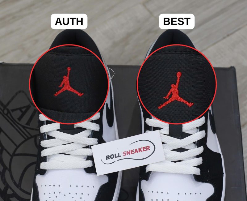 So sánh Jordan 1 Low SE White Fire Red Black Matte Silver