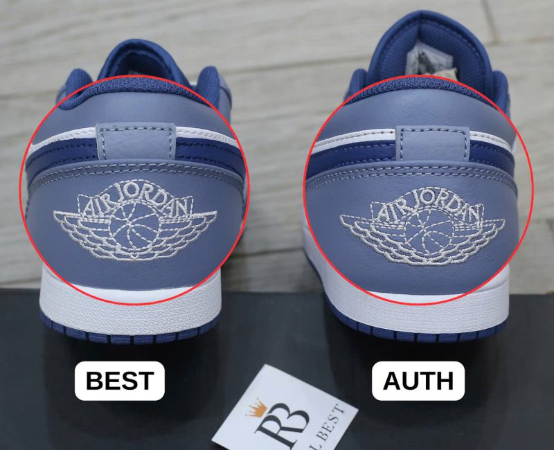 So sánh Nike Air Jordan 1 Low Ashen Slate