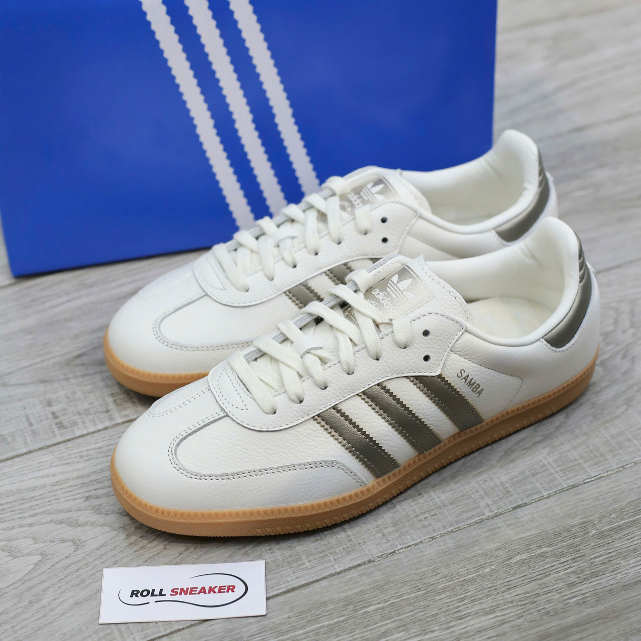 Giày Adidas Samba OG Wmns Wonder Gold Metallic Best Quality