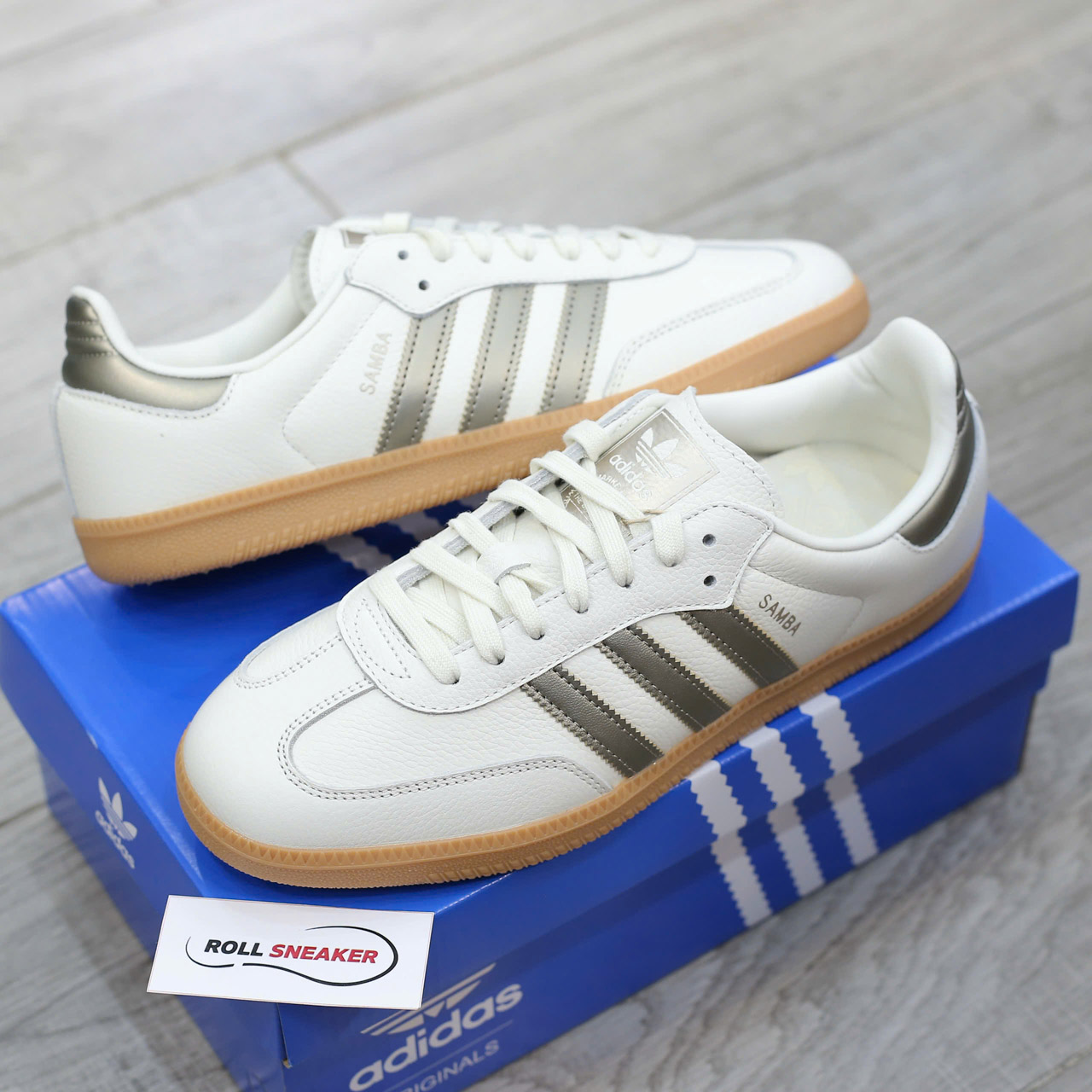 Giày Adidas Samba OG Wmns Wonder Gold Metallic Best Quality