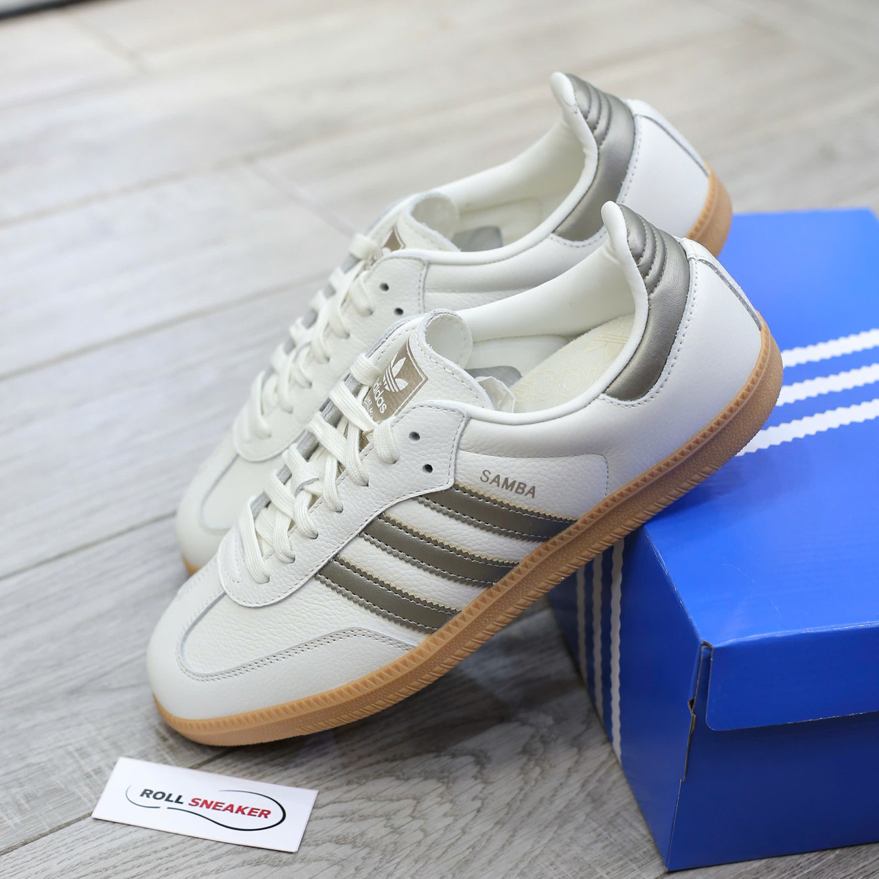 Giày Adidas Samba OG Wmns Wonder Gold Metallic Best Quality