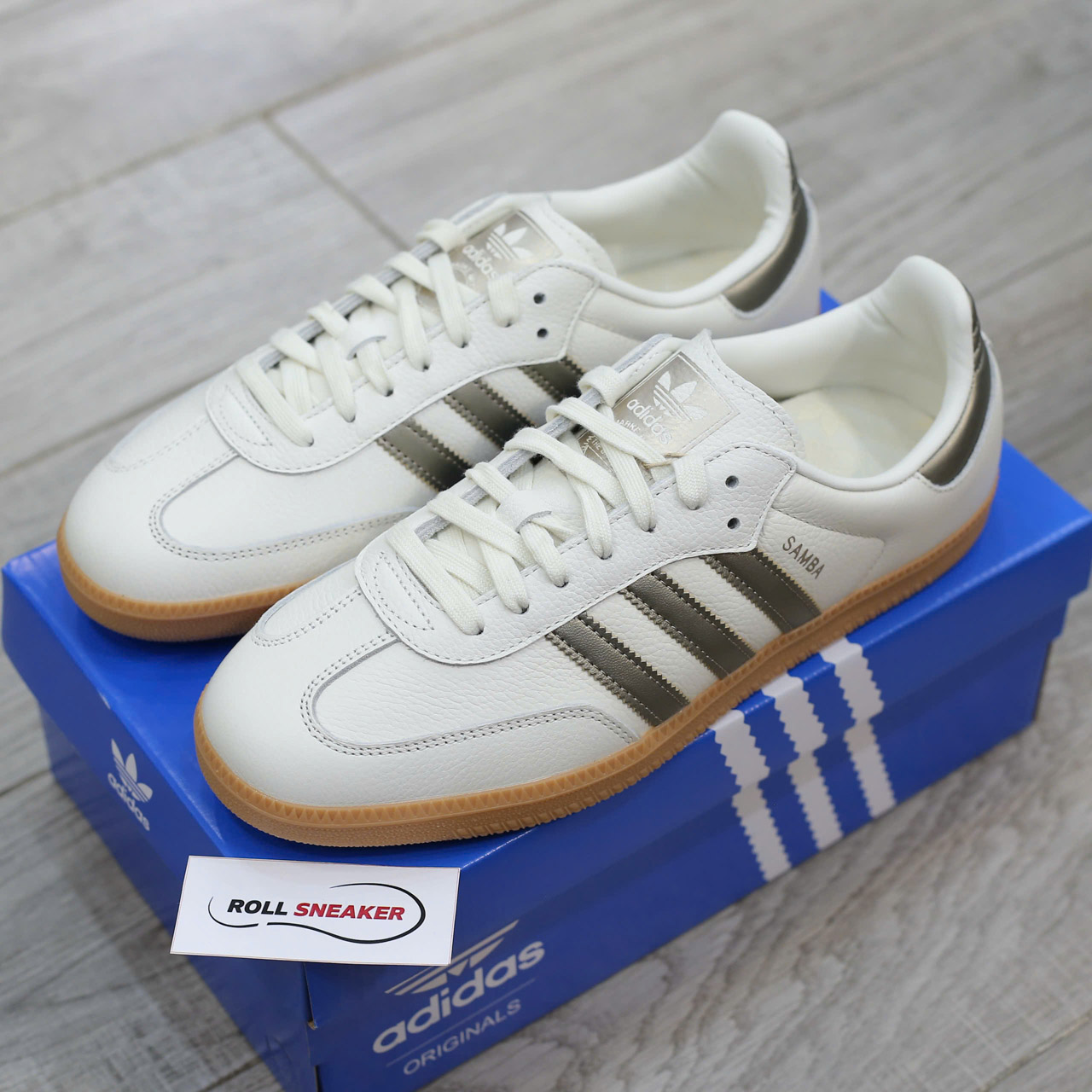 Giày Adidas Samba OG Wmns Wonder Gold Metallic Best Quality