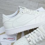 Giày Air Jordan 1 Low x Travis Scott White Party Best Quality
