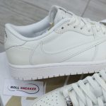 Giày Air Jordan 1 Low x Travis Scott White Party Like Auth