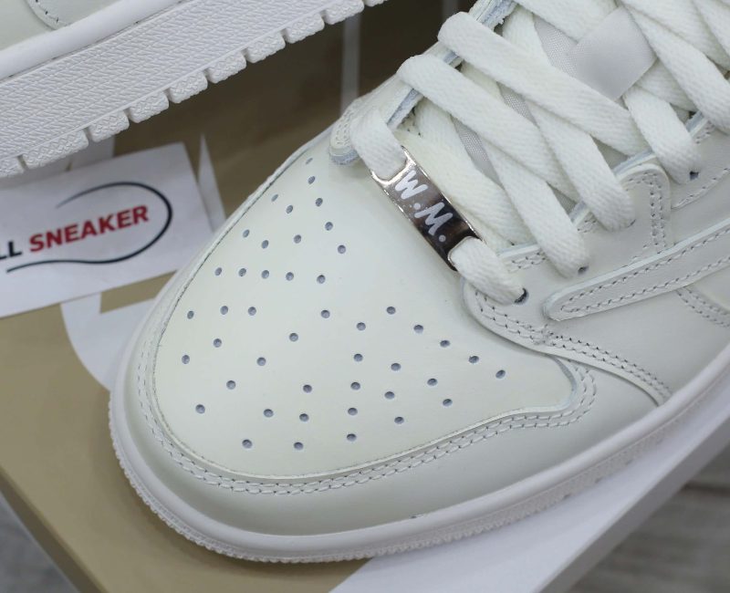 Giày Air Jordan 1 Low x Travis Scott White Party Like Auth