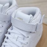 Giày Louis Vuitton x Nike Air Force 1 Mid By Virgil Abloh 'White' Best Quality